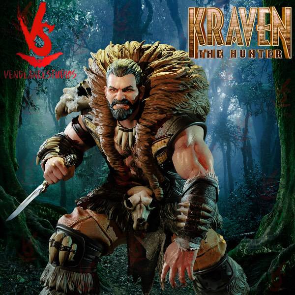 P站图纸印象馆 漫威 猎人克莱文 漫威 猎人克莱文