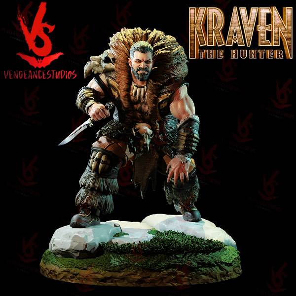 P站图纸印象馆 漫威 猎人克莱文 漫威 猎人克莱文