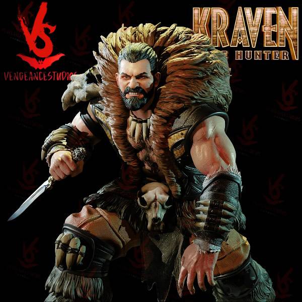 P站图纸印象馆 漫威 猎人克莱文 漫威 猎人克莱文