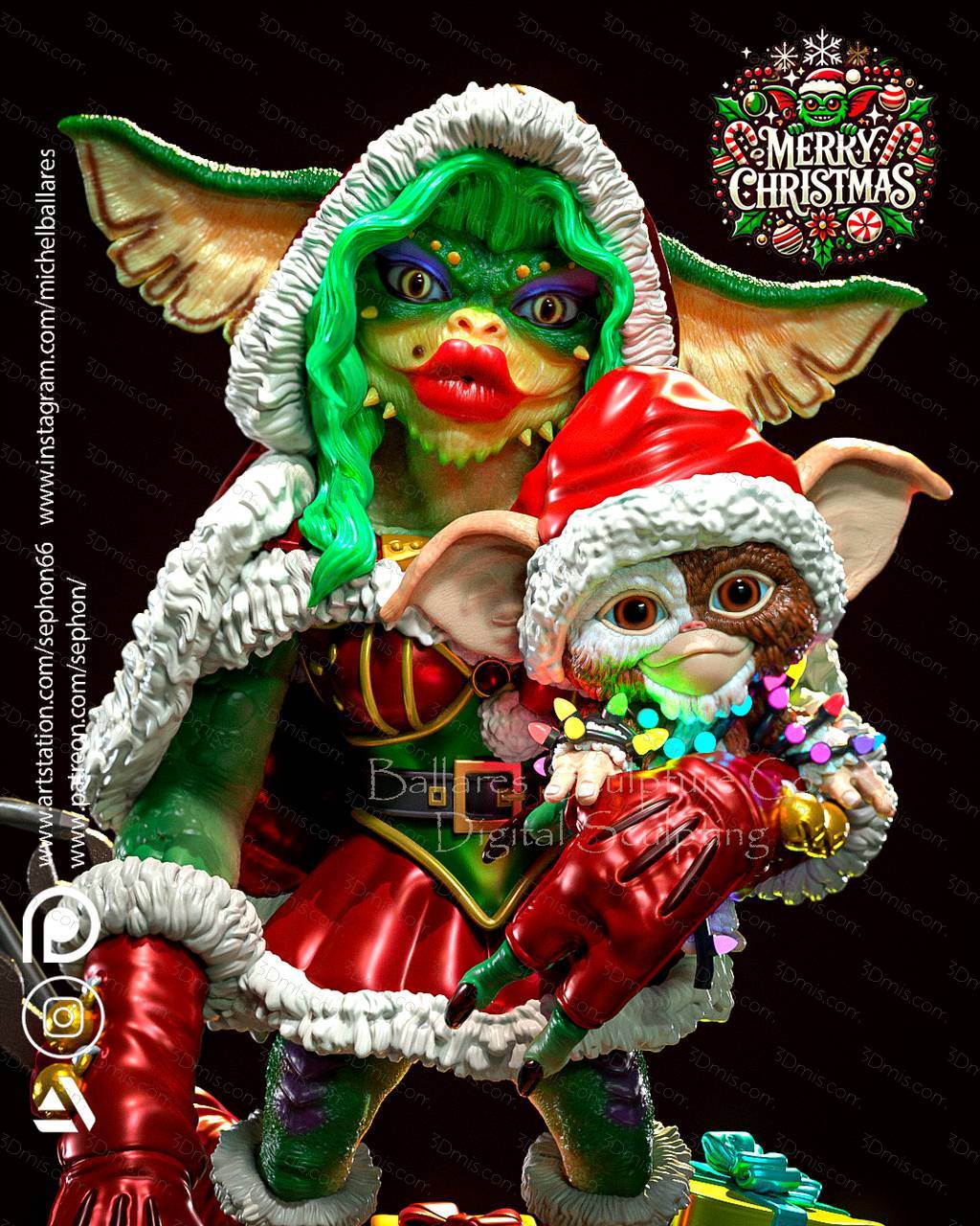 P站图纸印象馆 Geek MB 圣诞地精格蕾塔 Geek MB 圣诞地精格蕾塔