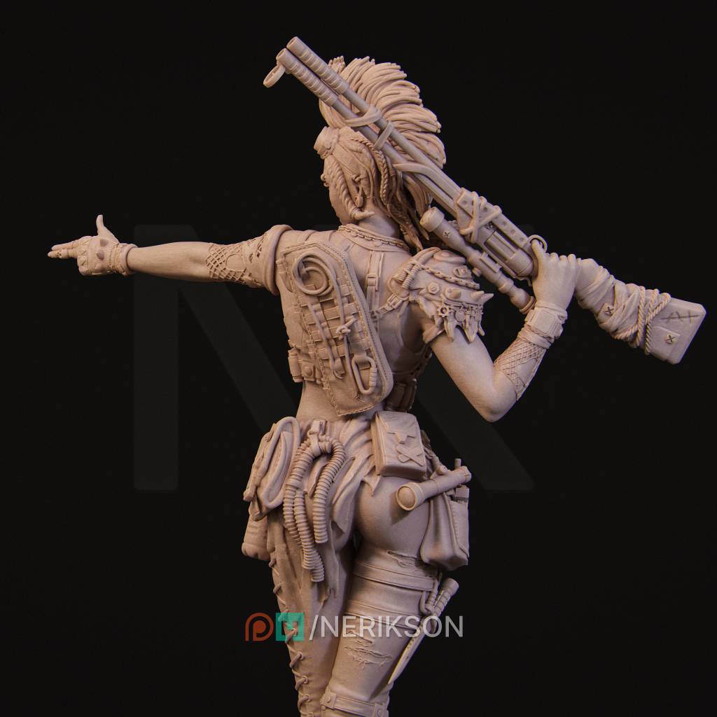 P站图纸印象馆 NeriKson 荒野战士雷蒙娜 NeriKson 荒野战士雷蒙娜