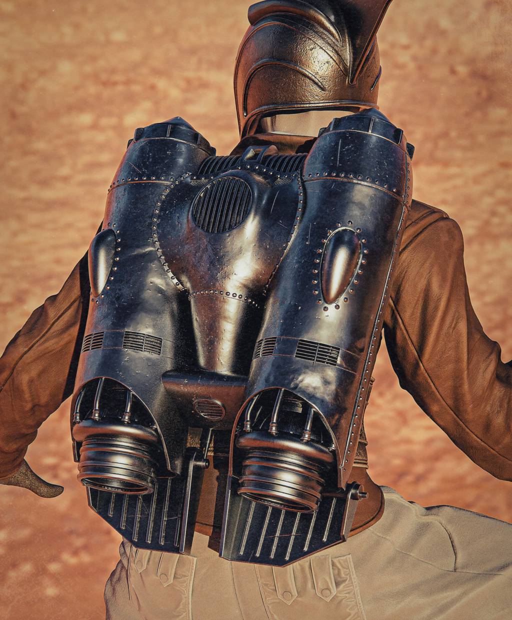 P站图纸印象馆 CA3D 火箭人 CA3D 火箭人