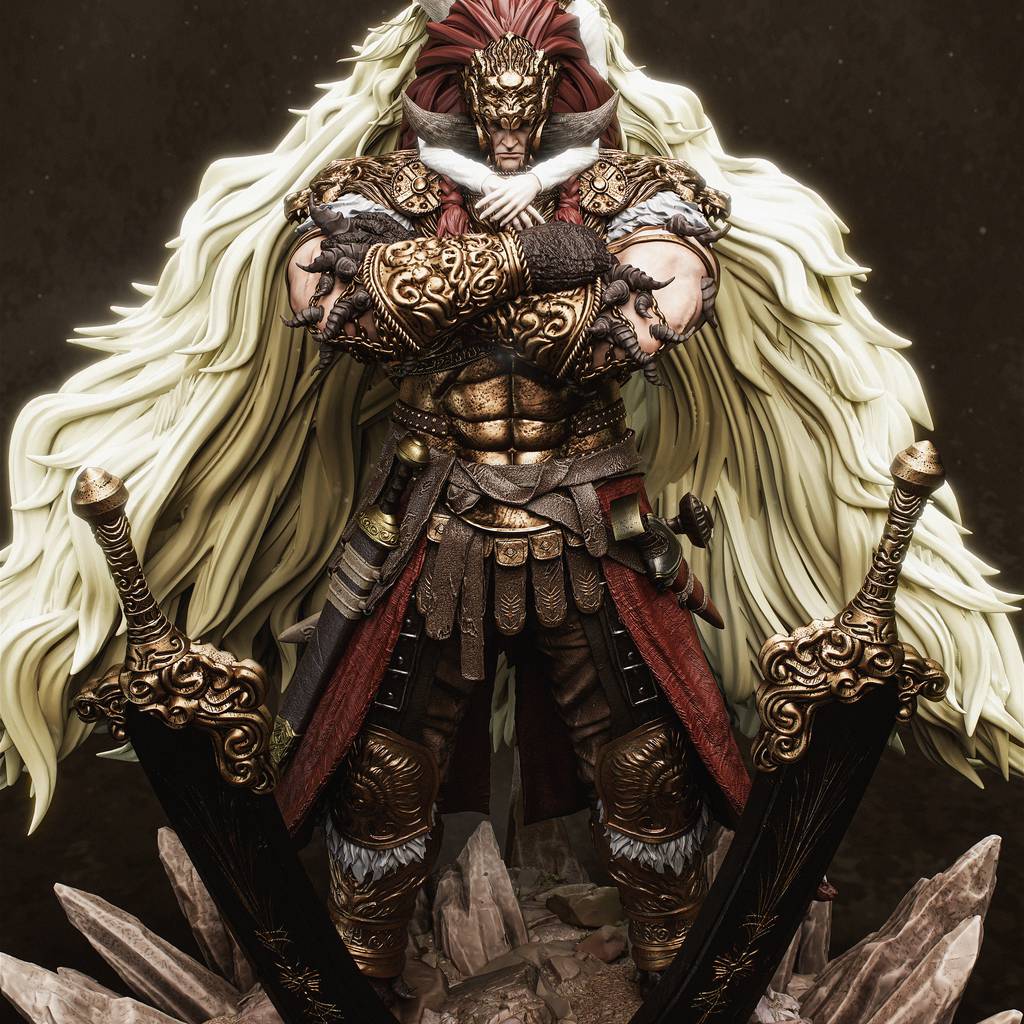 P站图纸印象馆 CA3D 艾尔登法环 拉塔恩 CA3D 艾尔登法环 拉塔恩