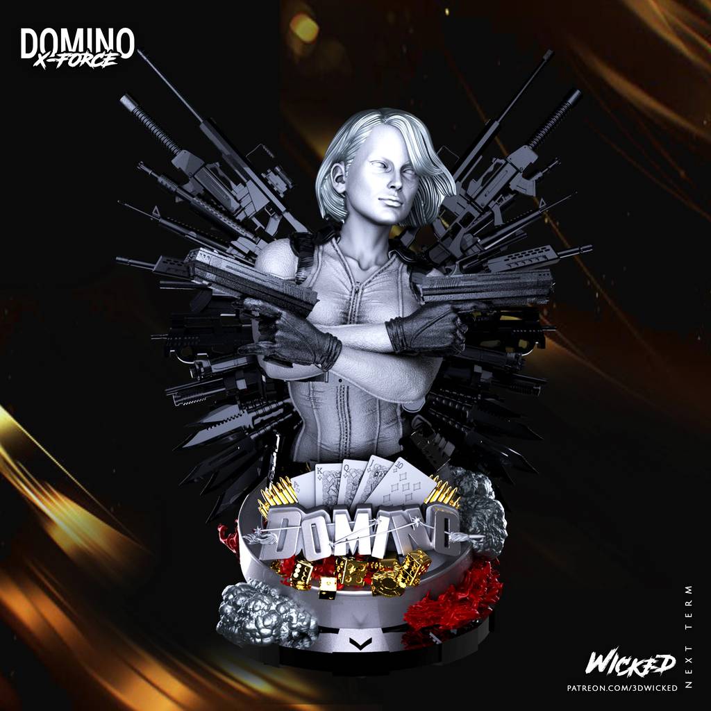 P站图纸印象馆 3DWicked 漫威 妮娜·瑟曼 3DWicked 漫威 妮娜·瑟曼