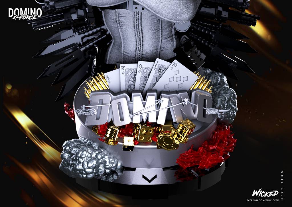 P站图纸印象馆 3DWicked 漫威 妮娜·瑟曼 3DWicked 漫威 妮娜·瑟曼