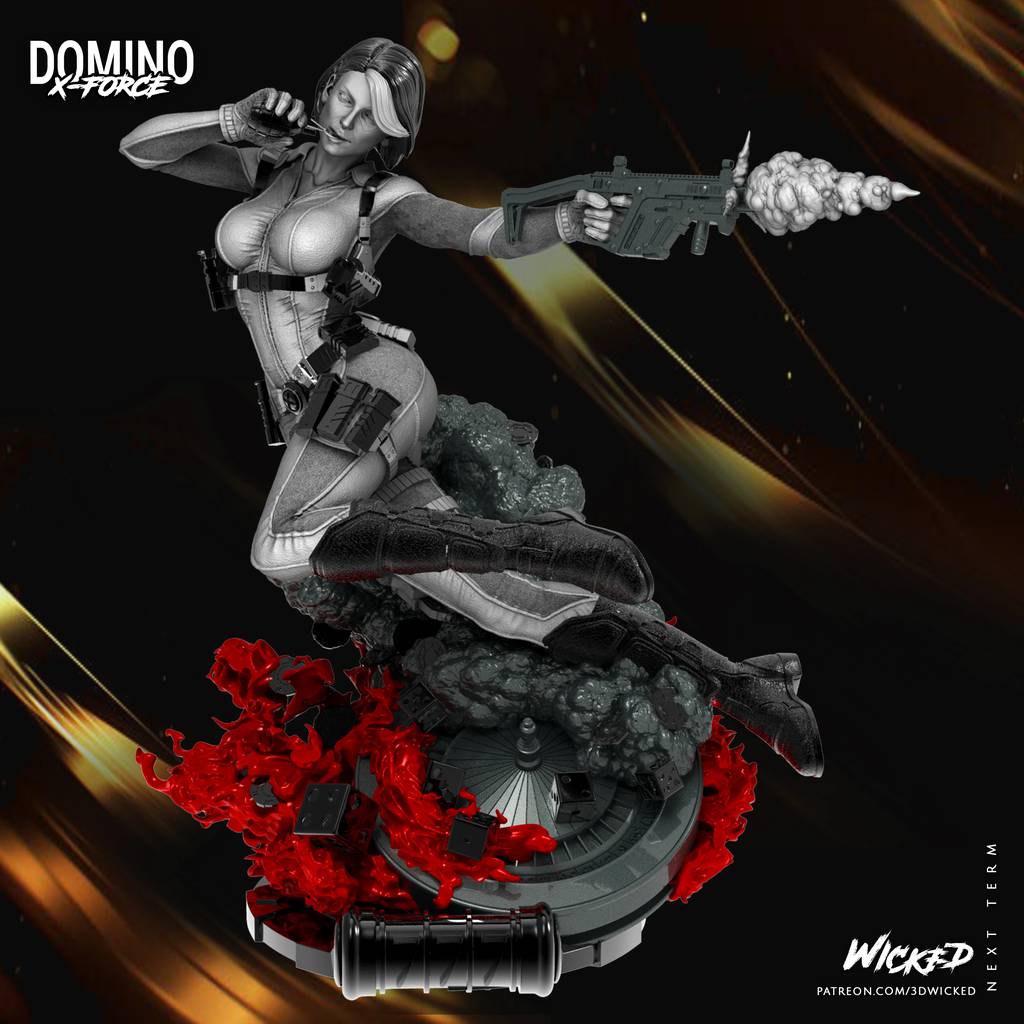 P站图纸印象馆 3DWicked 漫威 妮娜·瑟曼 3DWicked 漫威 妮娜·瑟曼