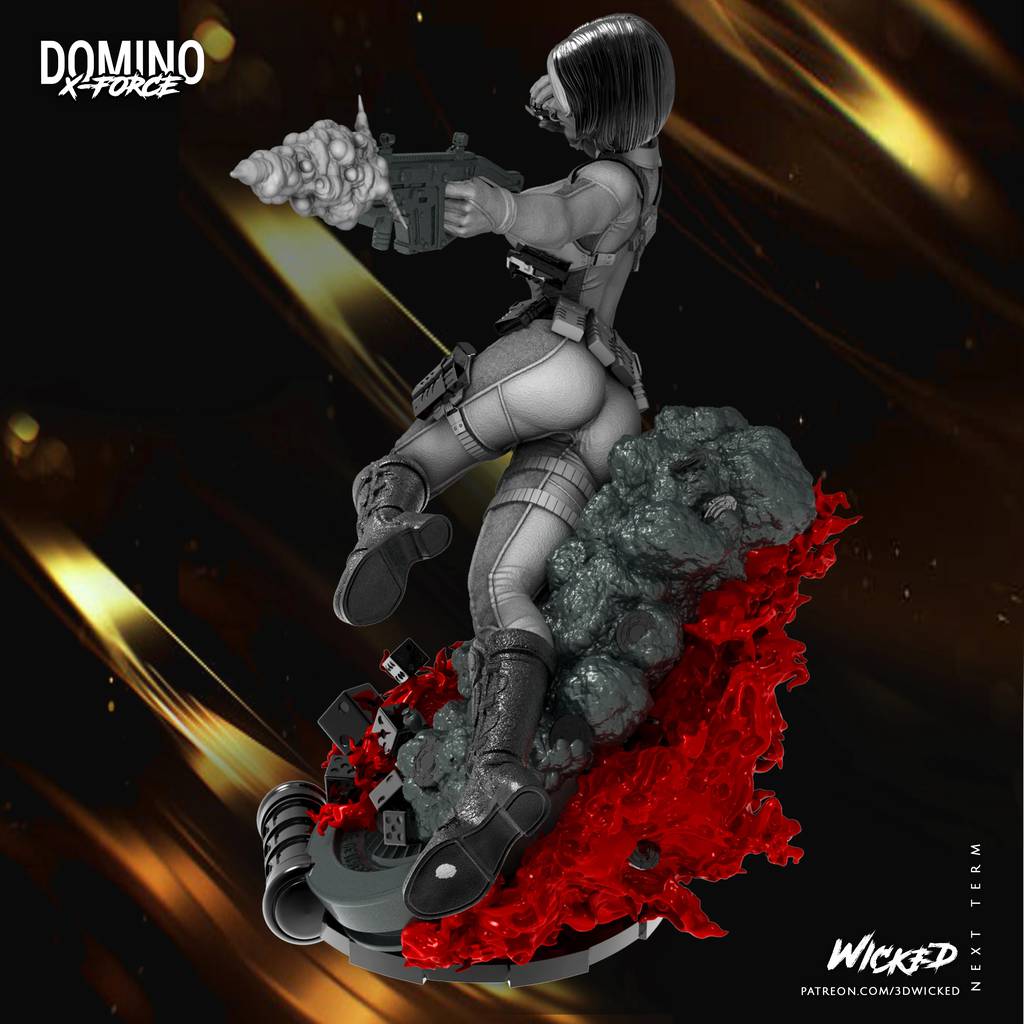 P站图纸印象馆 3DWicked 漫威 妮娜·瑟曼 3DWicked 漫威 妮娜·瑟曼