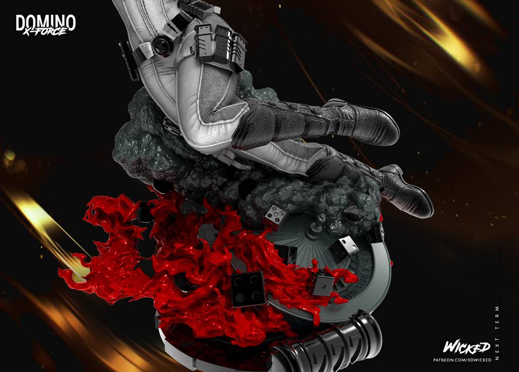 P站图纸印象馆 3DWicked 漫威 妮娜·瑟曼 3DWicked 漫威 妮娜·瑟曼