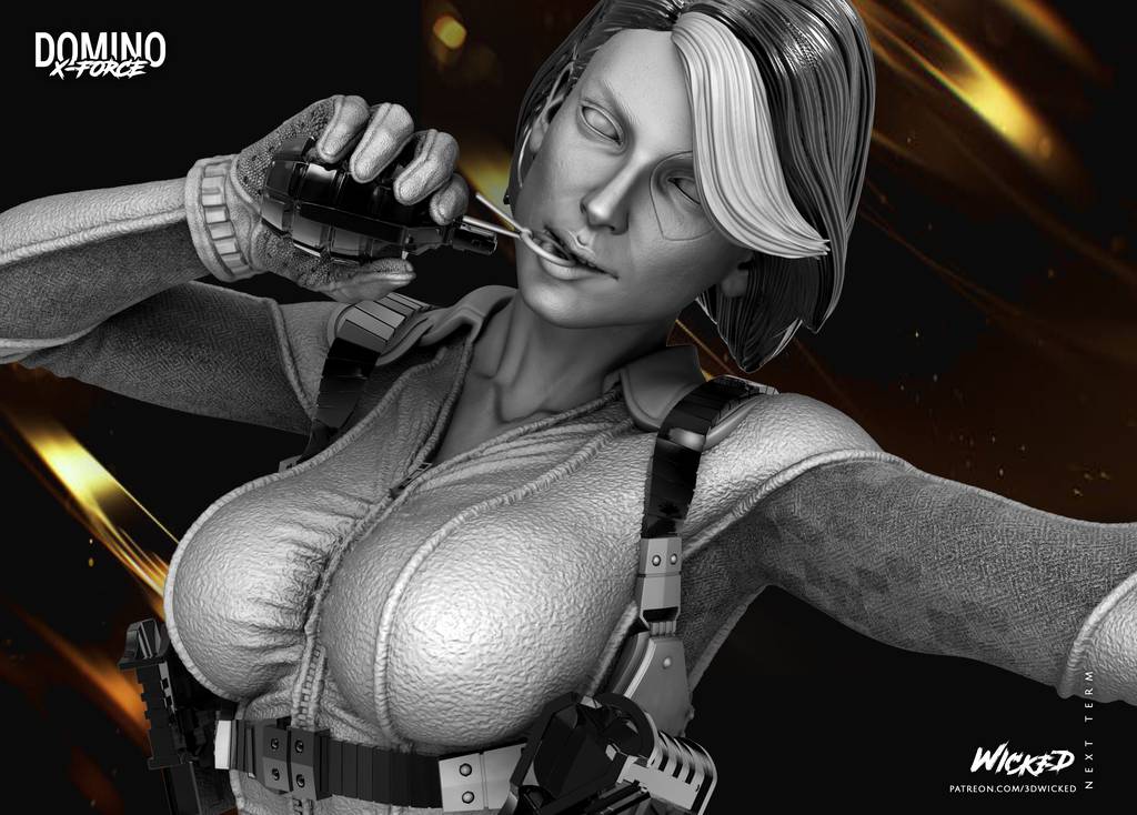 P站图纸印象馆 3DWicked 漫威 妮娜·瑟曼 3DWicked 漫威 妮娜·瑟曼