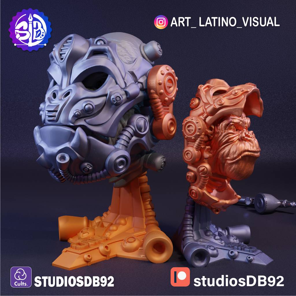 P站图纸印象馆 机械大猩猩 机械大猩猩