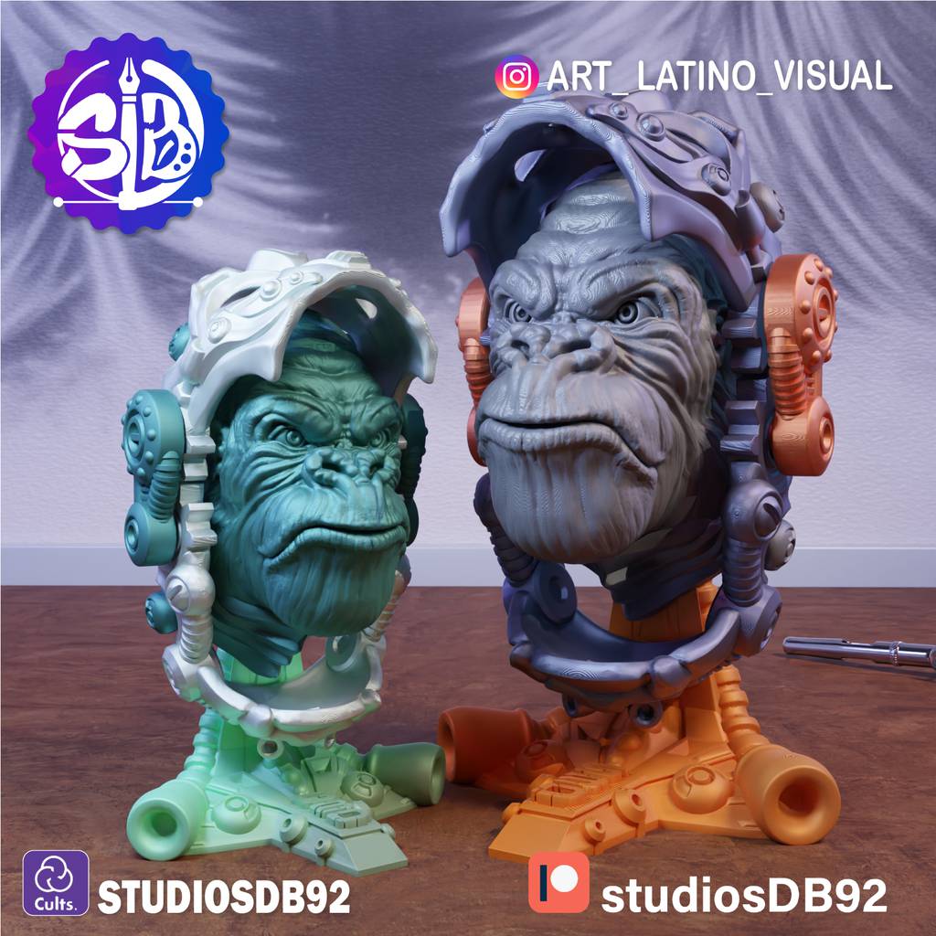 P站图纸印象馆 机械大猩猩 机械大猩猩