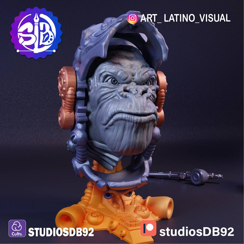 P站图纸印象馆 机械大猩猩 机械大猩猩