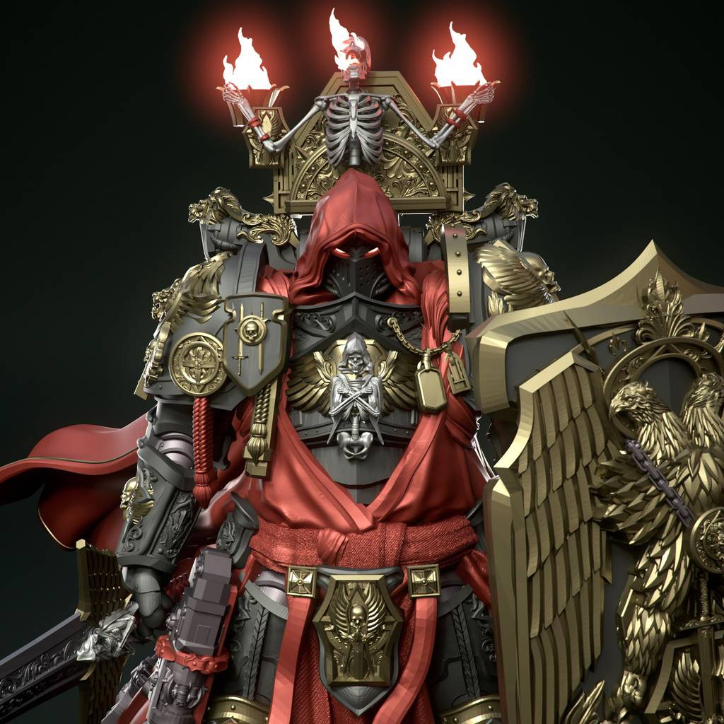 P站图纸印象馆 3DArtGuy 冷酷骑士 3DArtGuy 冷酷骑士