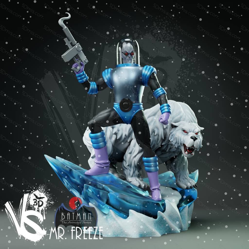 P站图纸印象馆 DC漫画 急冻人 DC漫画 急冻人