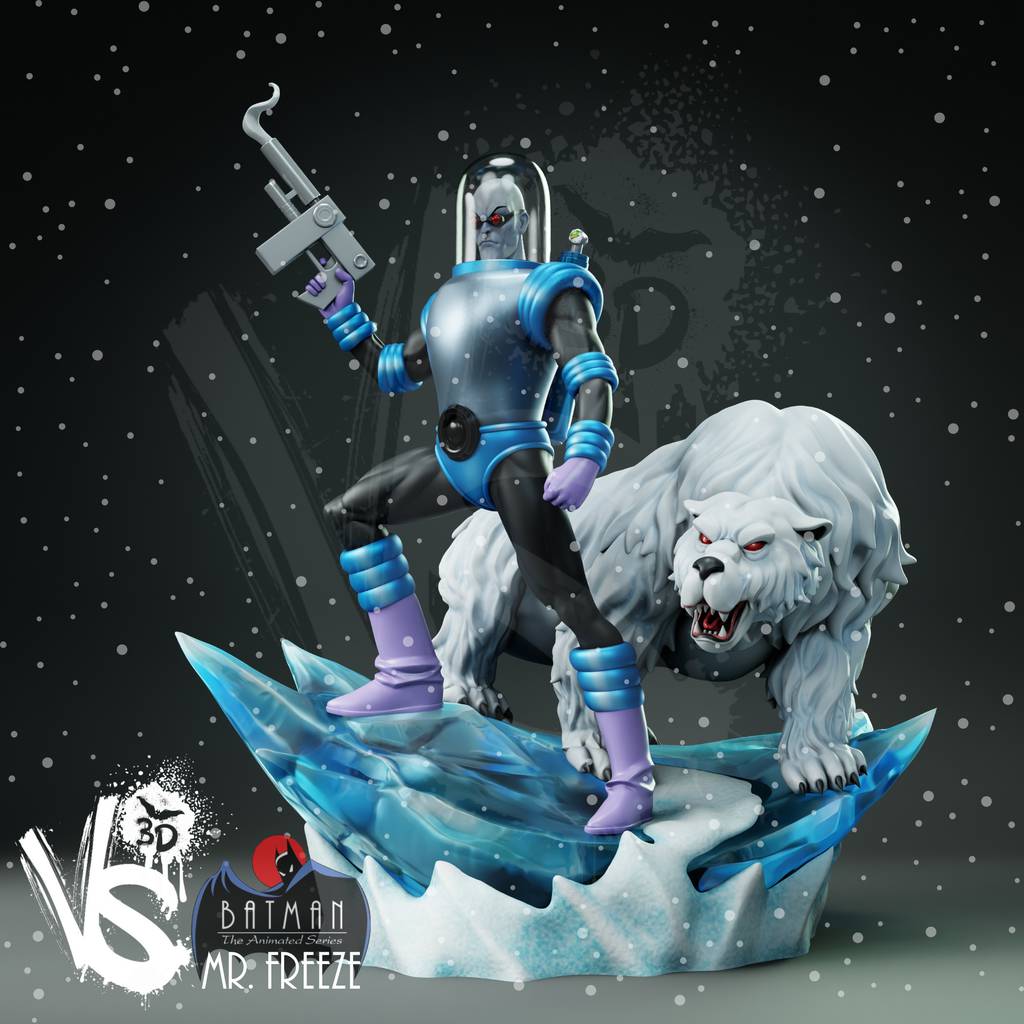 P站图纸印象馆 DC漫画 急冻人 DC漫画 急冻人