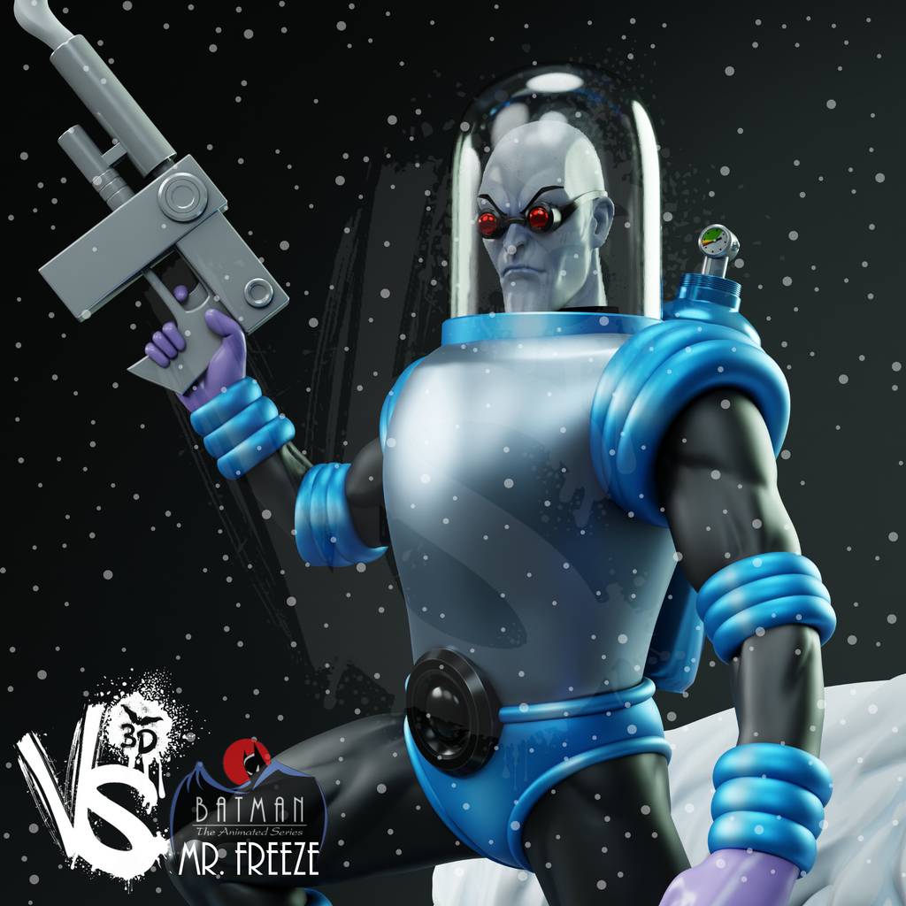 P站图纸印象馆 DC漫画 急冻人 DC漫画 急冻人