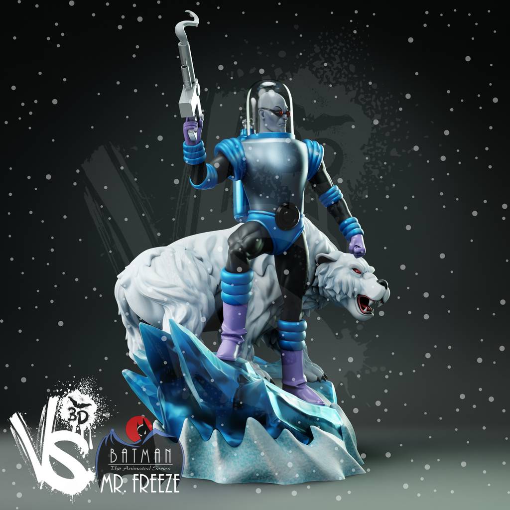 P站图纸印象馆 DC漫画 急冻人 DC漫画 急冻人