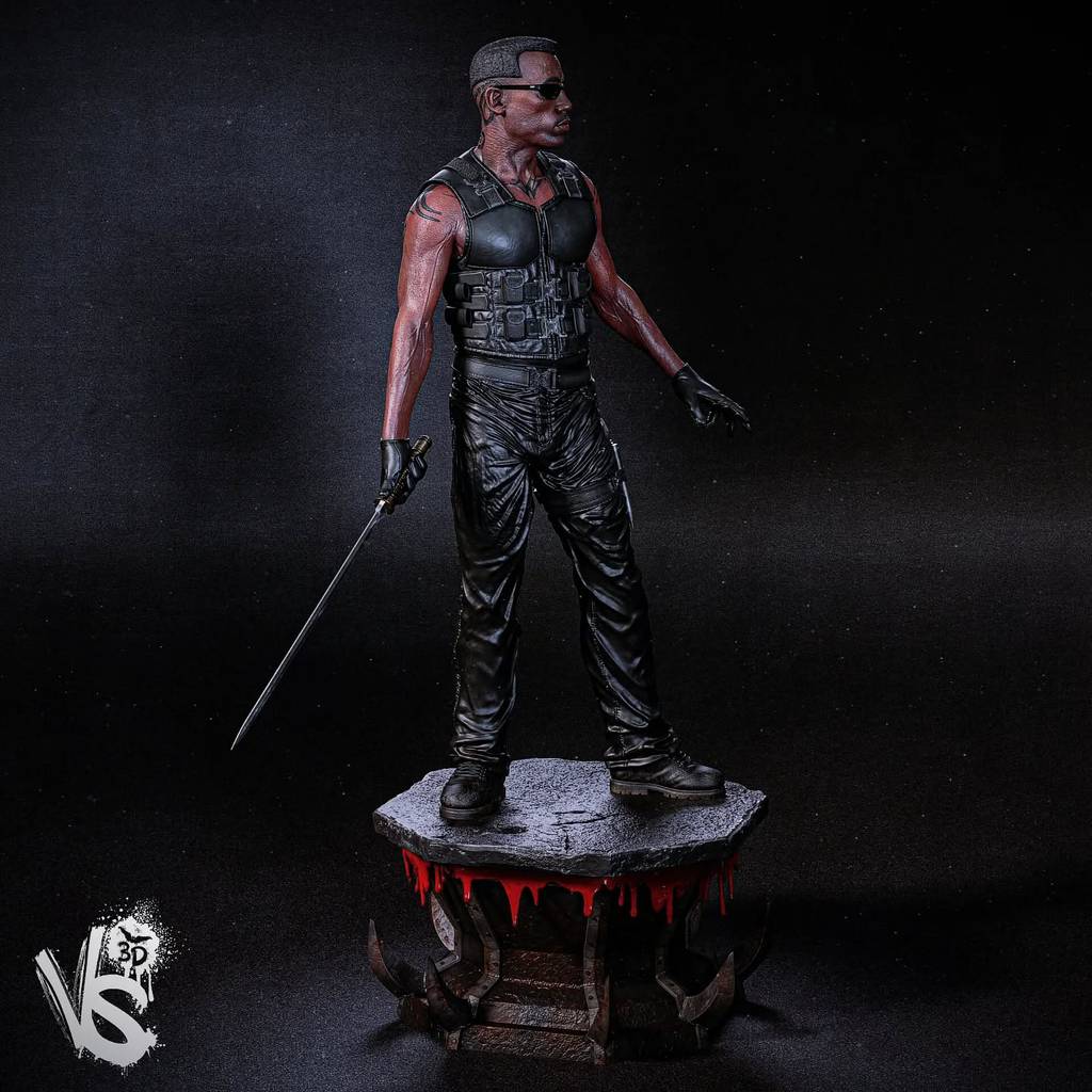 P站图纸印象馆 刀锋战士 埃里克·布鲁克斯 刀锋战士 埃里克·布鲁克斯