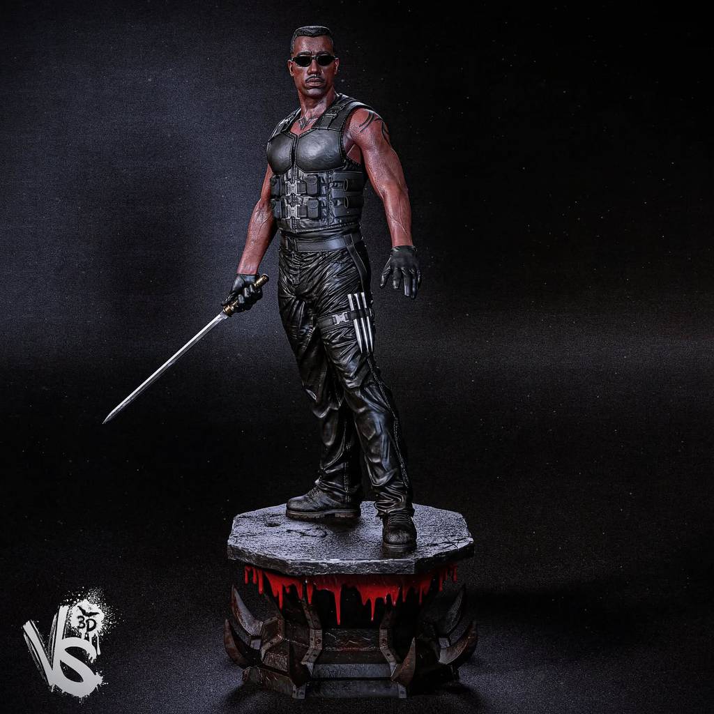 P站图纸印象馆 刀锋战士 埃里克·布鲁克斯 刀锋战士 埃里克·布鲁克斯