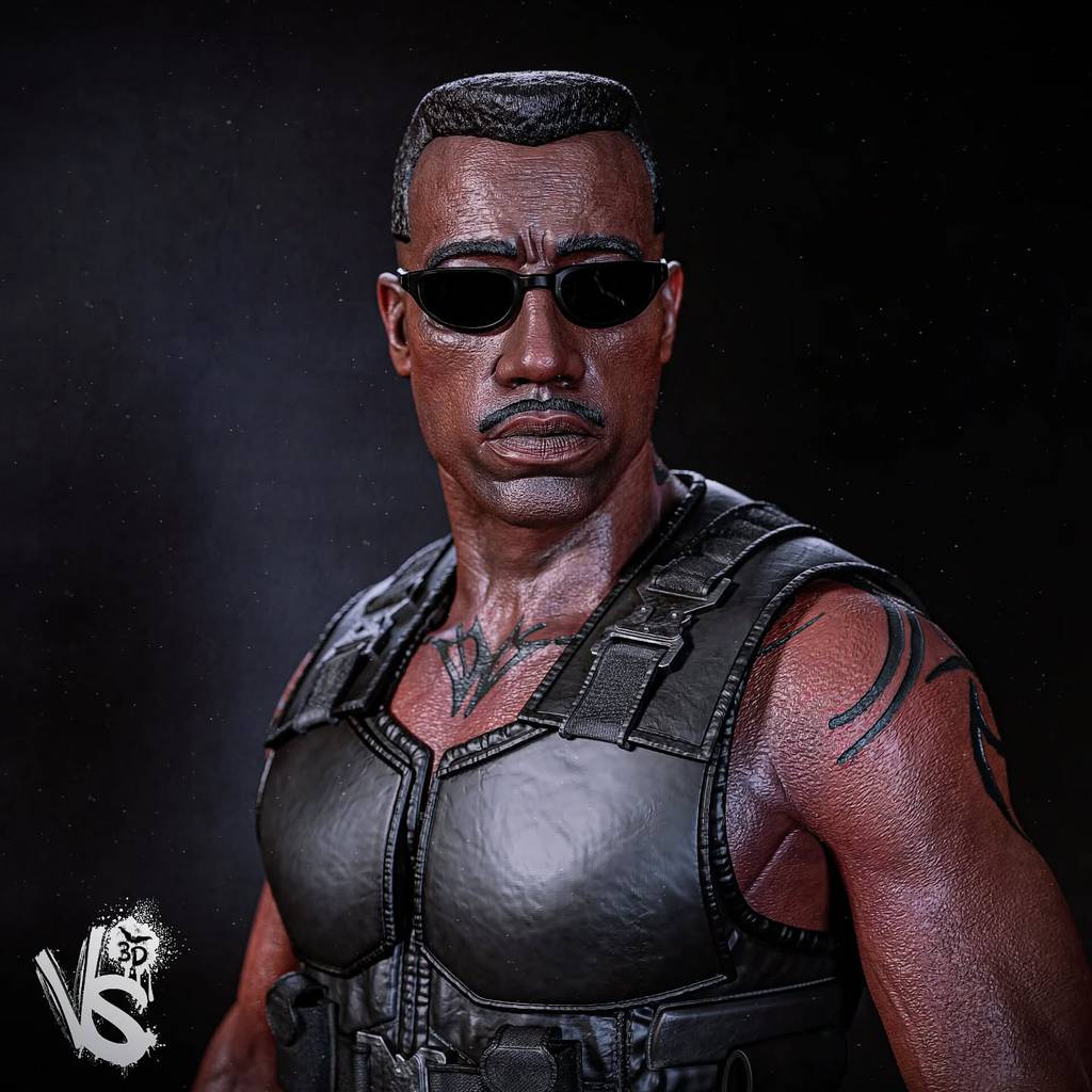 P站图纸印象馆 刀锋战士 埃里克·布鲁克斯 刀锋战士 埃里克·布鲁克斯