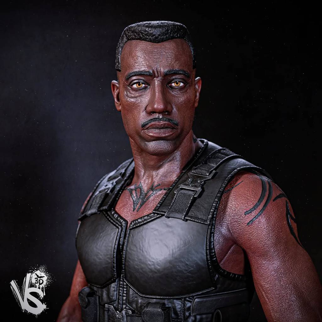 P站图纸印象馆 刀锋战士 埃里克·布鲁克斯 刀锋战士 埃里克·布鲁克斯