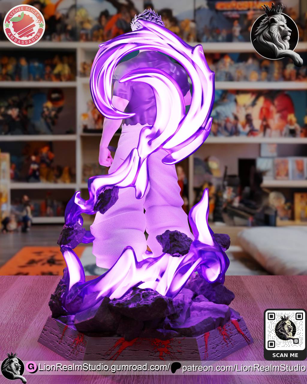 P站图纸印象馆 LionRealm 咒术回战 五条悟 LionRealm 咒术回战 五条悟