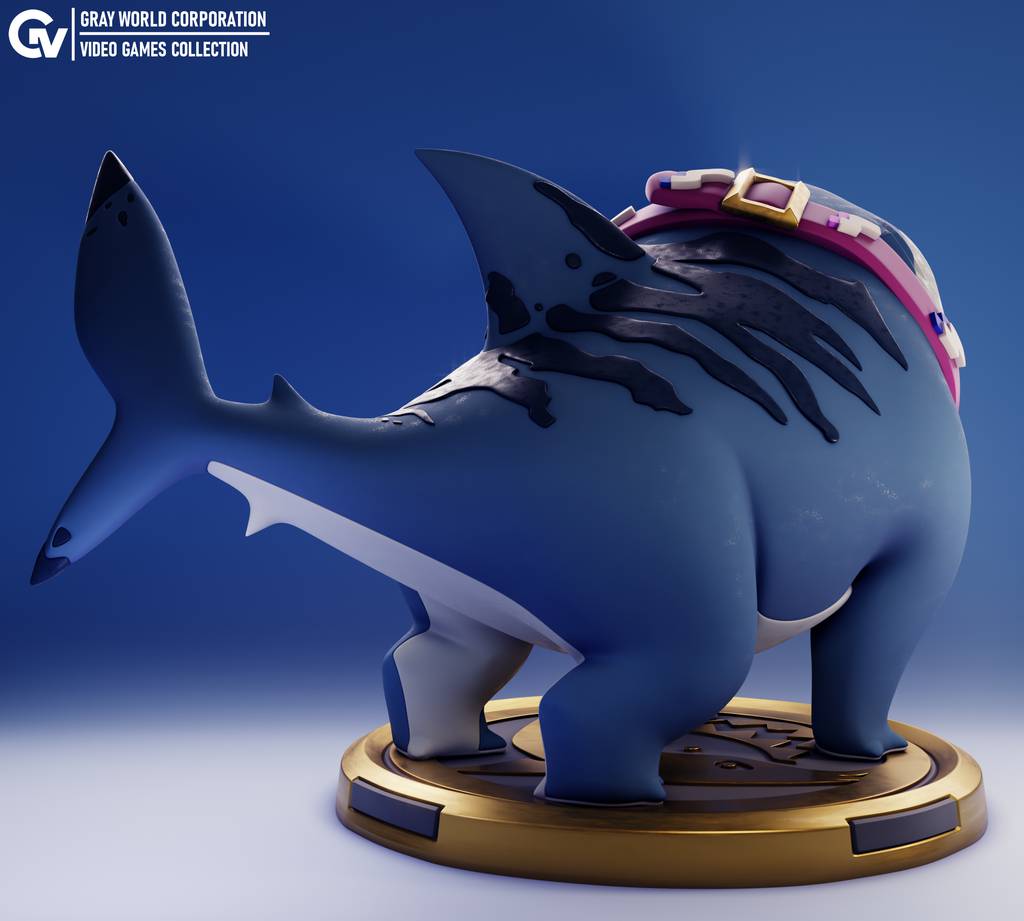 P站图纸印象馆 GrayWorld 漫威 陆地鲨鱼杰夫 GrayWorld 漫威 陆地鲨鱼杰夫