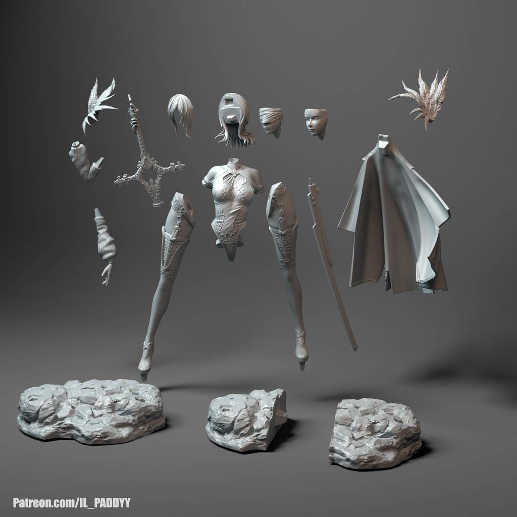 P站图纸印象馆 Il_Paddyy 尼尔 机械纪元 10H Il_Paddyy 尼尔 机械纪元 10H