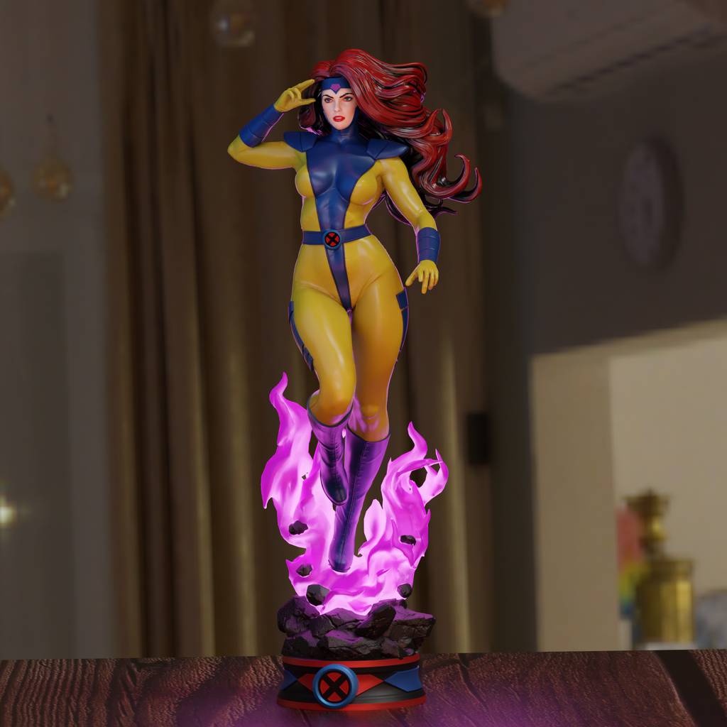 P站图纸印象馆 BrunoArt3D 漫威 琴·格雷 BrunoArt3D 漫威 琴·格雷