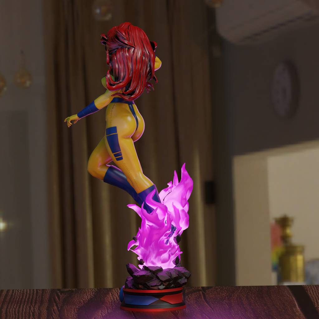 P站图纸印象馆 BrunoArt3D 漫威 琴·格雷 BrunoArt3D 漫威 琴·格雷