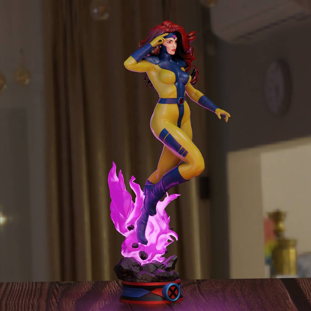 P站图纸印象馆 BrunoArt3D 漫威 琴·格雷 BrunoArt3D 漫威 琴·格雷