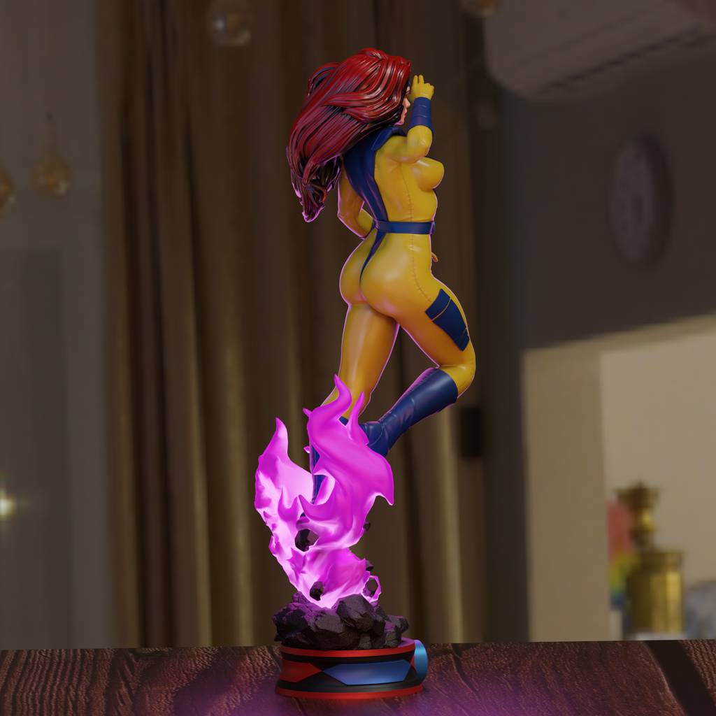 P站图纸印象馆 BrunoArt3D 漫威 琴·格雷 BrunoArt3D 漫威 琴·格雷