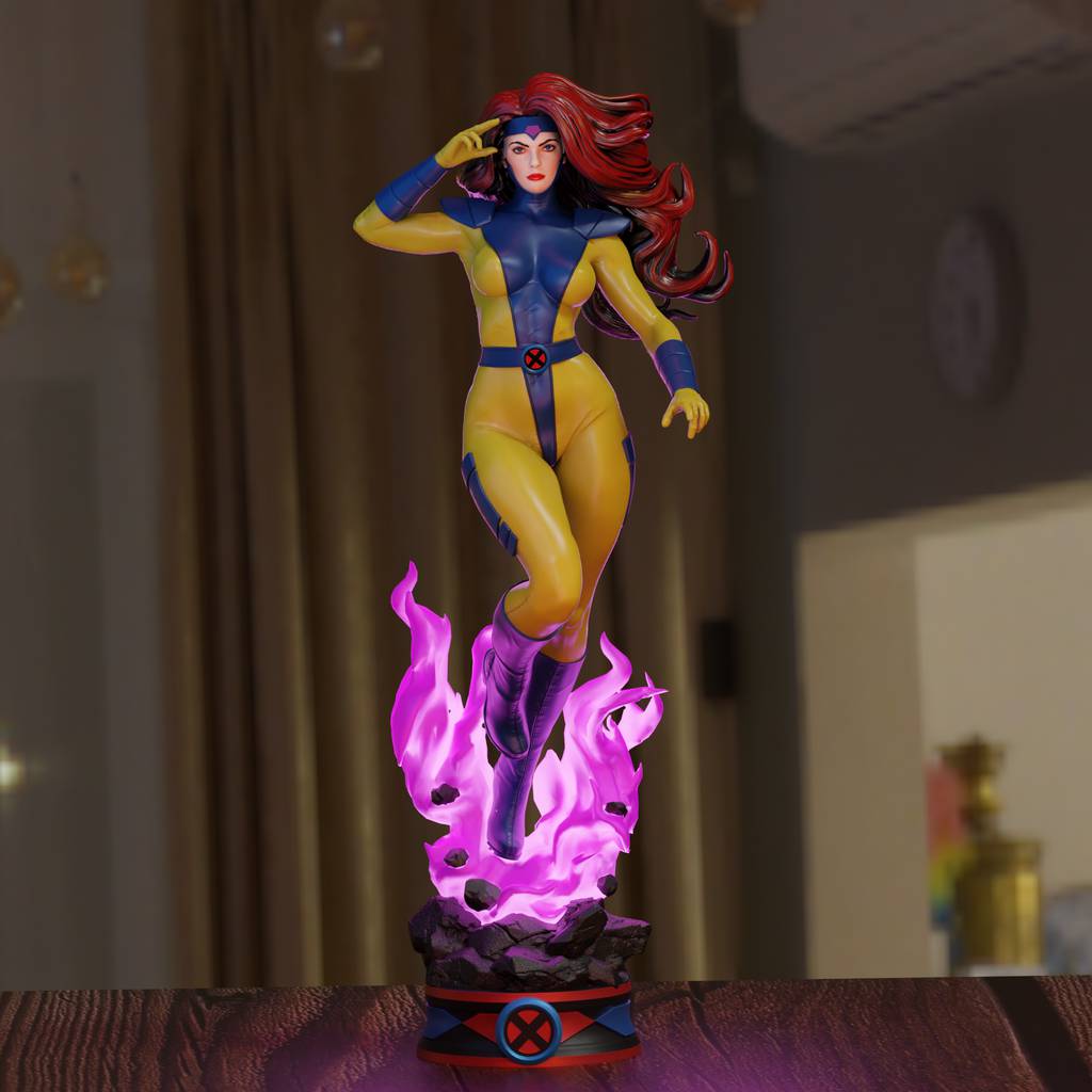 P站图纸印象馆 BrunoArt3D 漫威 琴·格雷 BrunoArt3D 漫威 琴·格雷