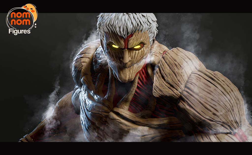 P站图纸印象馆 NomNom 进击的巨人 铠之巨人 NomNom 进击的巨人 铠之巨人