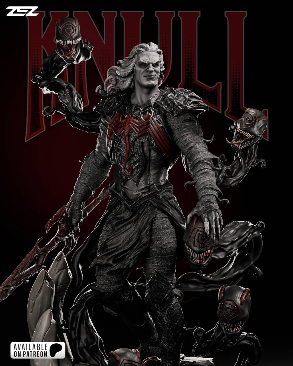 P站图纸印象馆 ZEZ STUDIOS 漫威 黑衣之王 纳尔 ZEZ STUDIOS 漫威 黑衣之王 纳尔