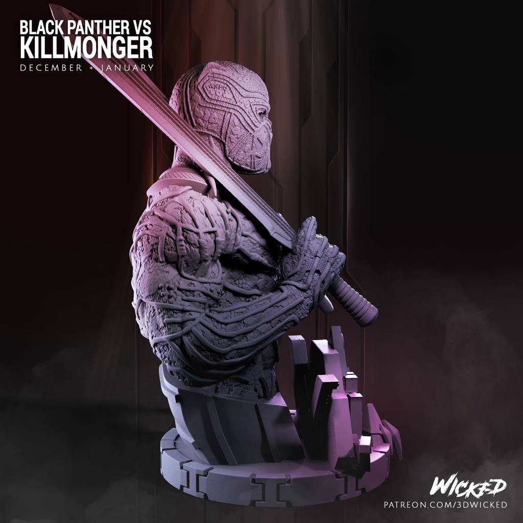 P站图纸印象馆 3DWicked 漫威 艾瑞克·克尔芒戈 3DWicked 漫威 艾瑞克·克尔芒戈