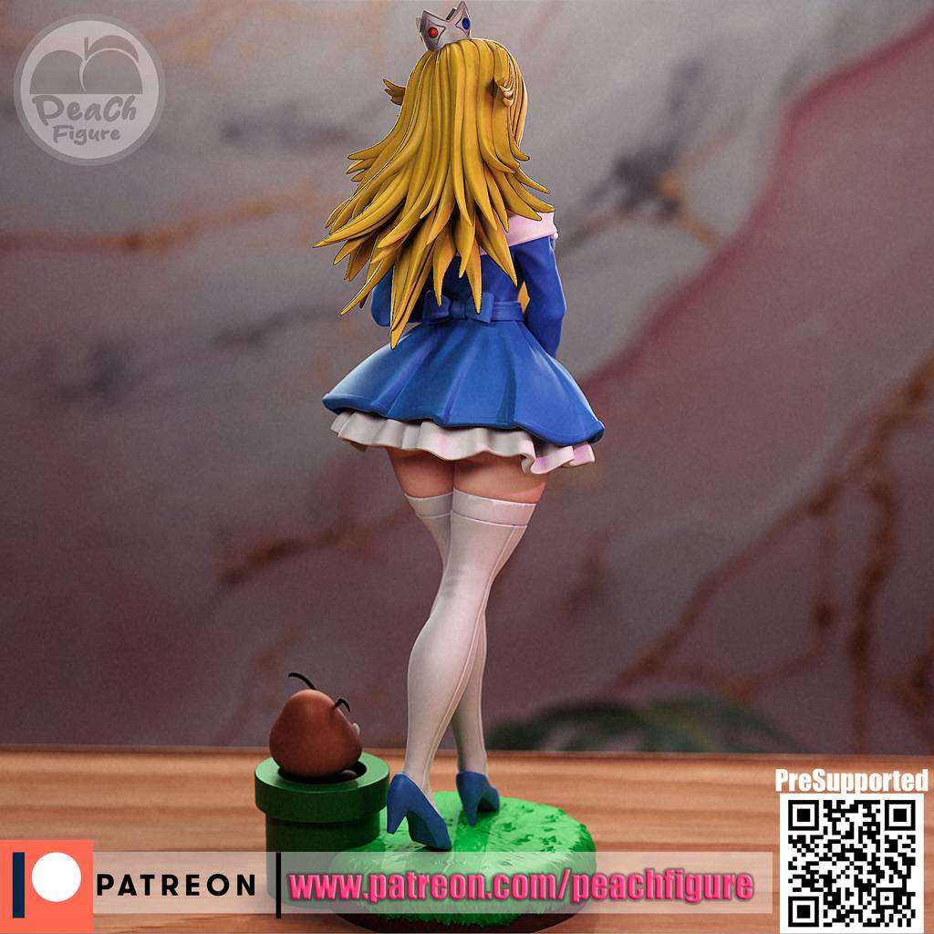 P站图纸印象馆 Peach Figure 超级马里奥 罗洁塔 Peach Figure 超级马里奥 罗洁塔