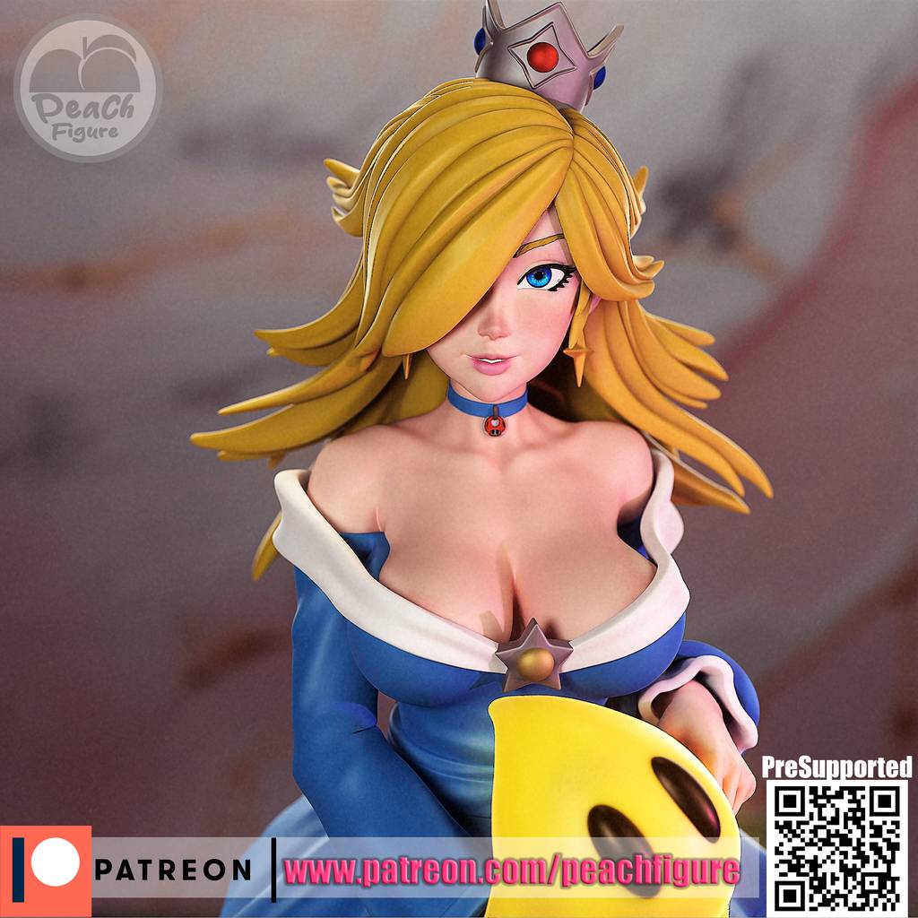 P站图纸印象馆 Peach Figure 超级马里奥 罗洁塔 Peach Figure 超级马里奥 罗洁塔