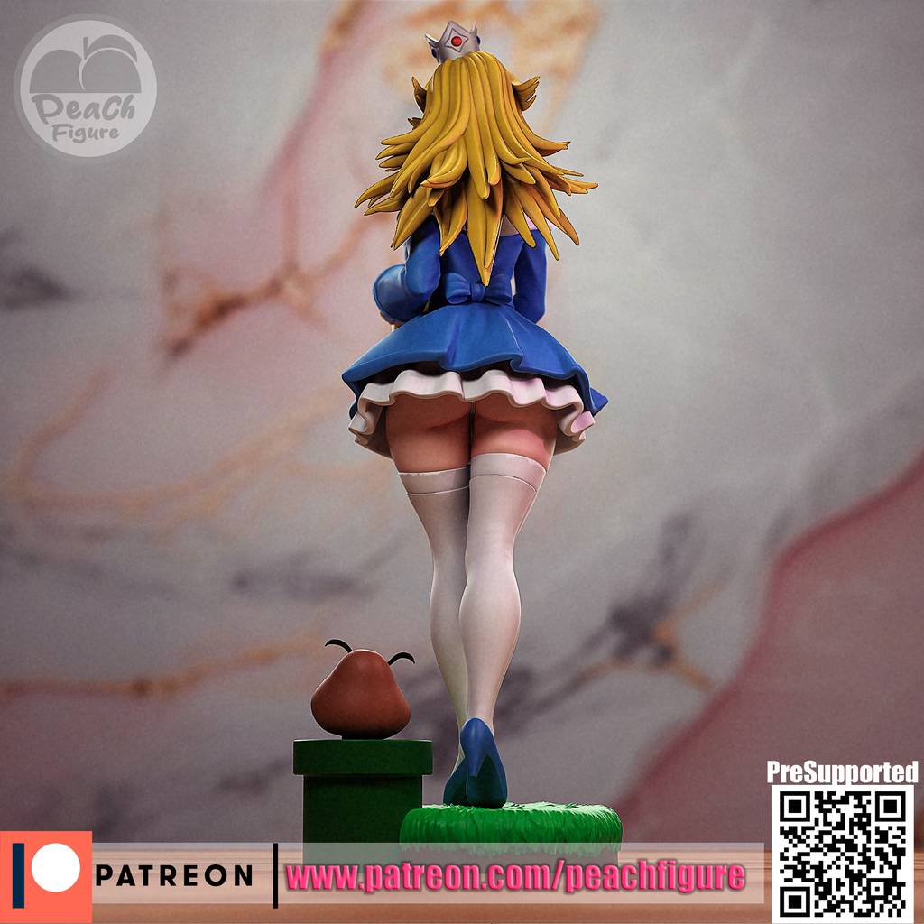 P站图纸印象馆 Peach Figure 超级马里奥 罗洁塔 Peach Figure 超级马里奥 罗洁塔