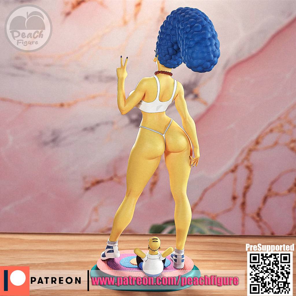 P站图纸印象馆 Peach Figure 辛普森一家 玛姬·辛普森 Peach Figure 辛普森一家 玛姬·辛普森