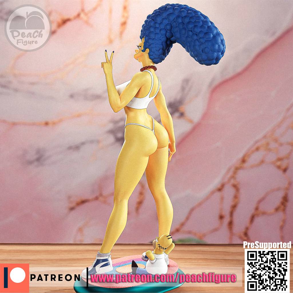 P站图纸印象馆 Peach Figure 辛普森一家 玛姬·辛普森 Peach Figure 辛普森一家 玛姬·辛普森