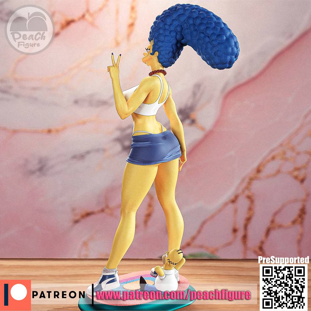 P站图纸印象馆 Peach Figure 辛普森一家 玛姬·辛普森 Peach Figure 辛普森一家 玛姬·辛普森
