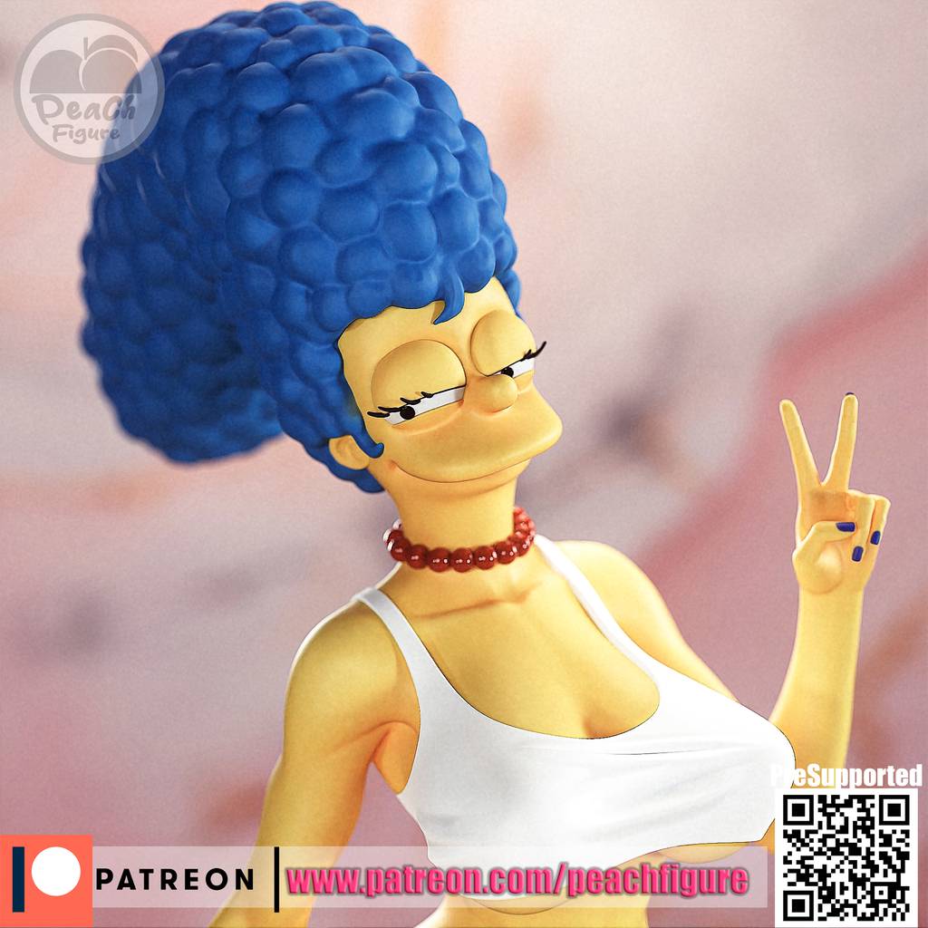 P站图纸印象馆 Peach Figure 辛普森一家 玛姬·辛普森 Peach Figure 辛普森一家 玛姬·辛普森