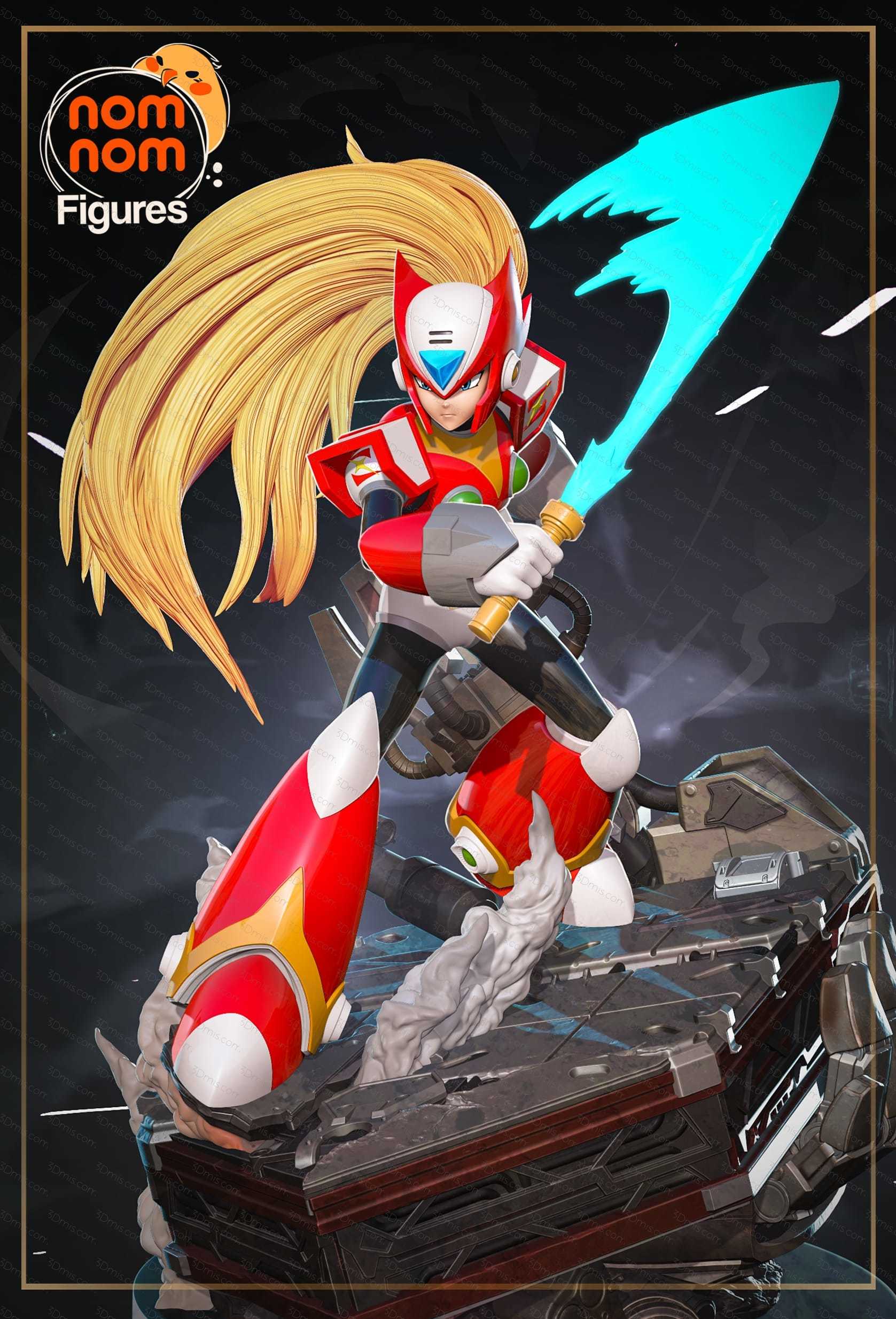 P站图纸印象馆 NomNom 洛克人 杰洛 NomNom 洛克人 杰洛