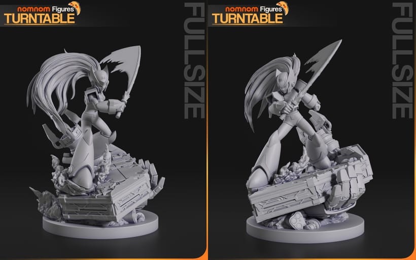 P站图纸印象馆 NomNom 洛克人 杰洛 NomNom 洛克人 杰洛