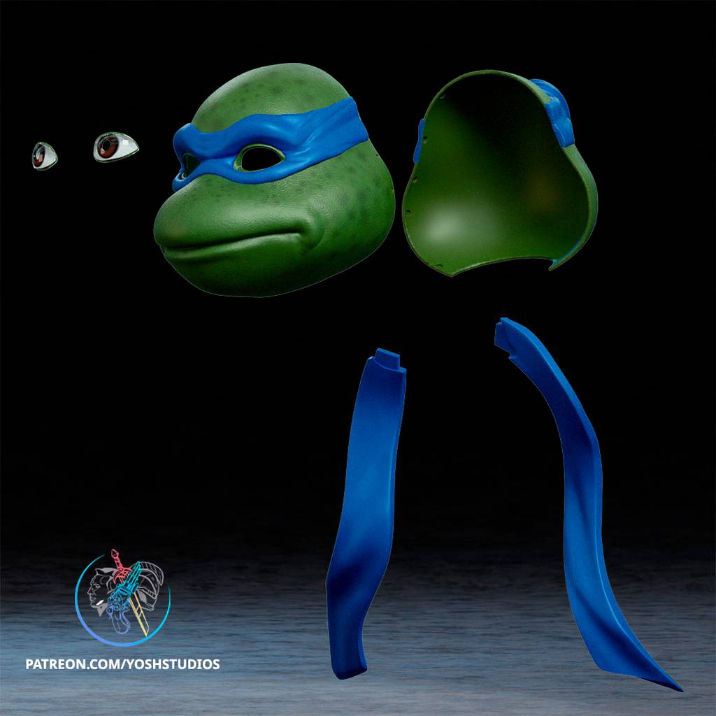 P站图纸印象馆 Yosh 忍者神龟 利奥纳多 Yosh 忍者神龟 利奥纳多