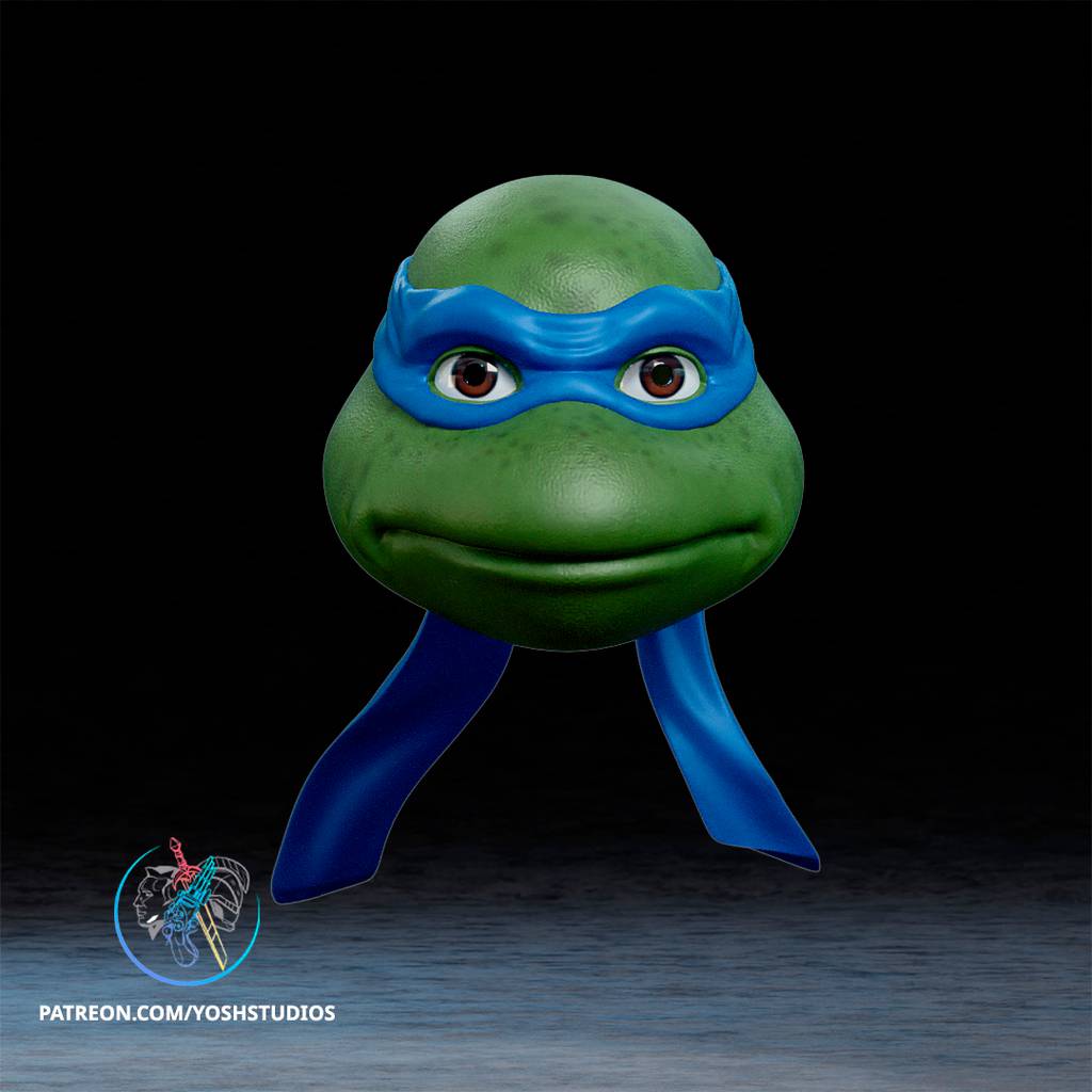 P站图纸印象馆 Yosh 忍者神龟 利奥纳多 Yosh 忍者神龟 利奥纳多