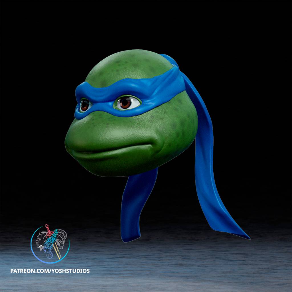 P站图纸印象馆 Yosh 忍者神龟 利奥纳多 Yosh 忍者神龟 利奥纳多