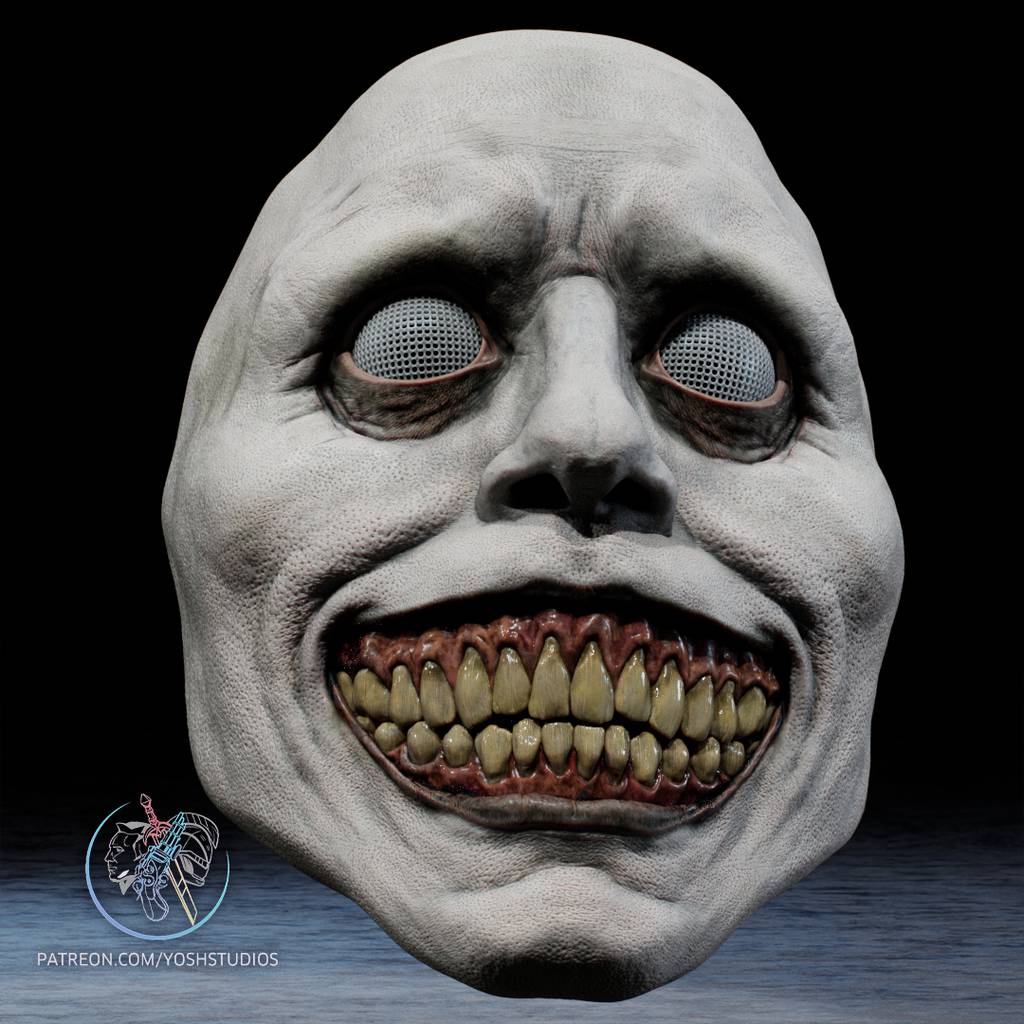 P站图纸印象馆 Yosh 万圣节恐怖面具 Yosh 万圣节恐怖面具
