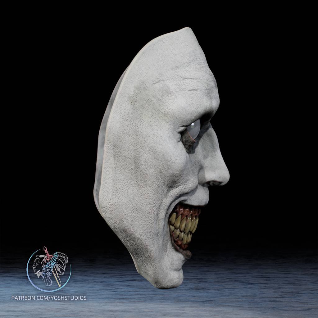 P站图纸印象馆 Yosh 万圣节恐怖面具 Yosh 万圣节恐怖面具